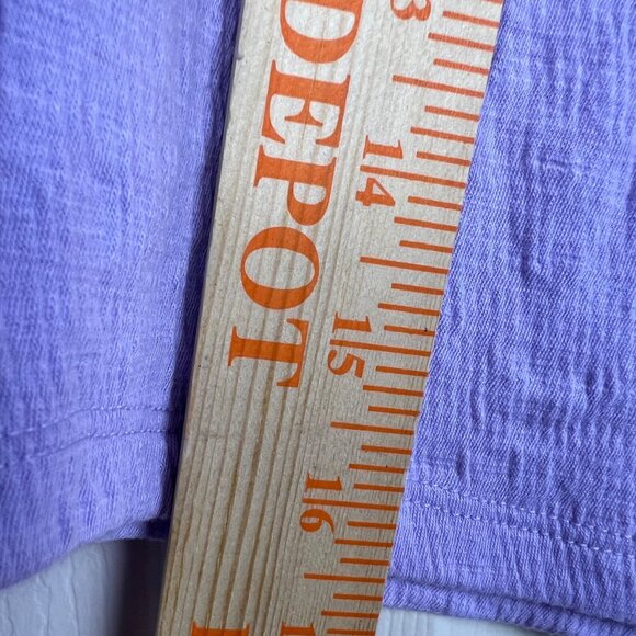 Cat & Jack Lavender Long Sleeve Flutter - Picture 4 of 10